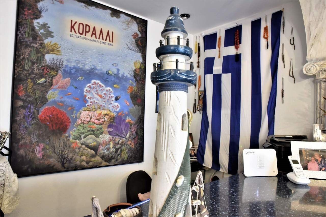 Hotel Koralli Kamári Kültér fotó